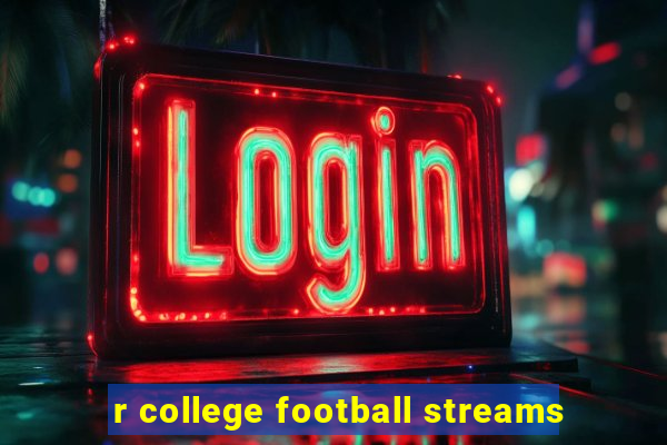 r college football streams